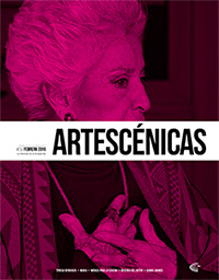 Portada de Revista Artescénicas #3